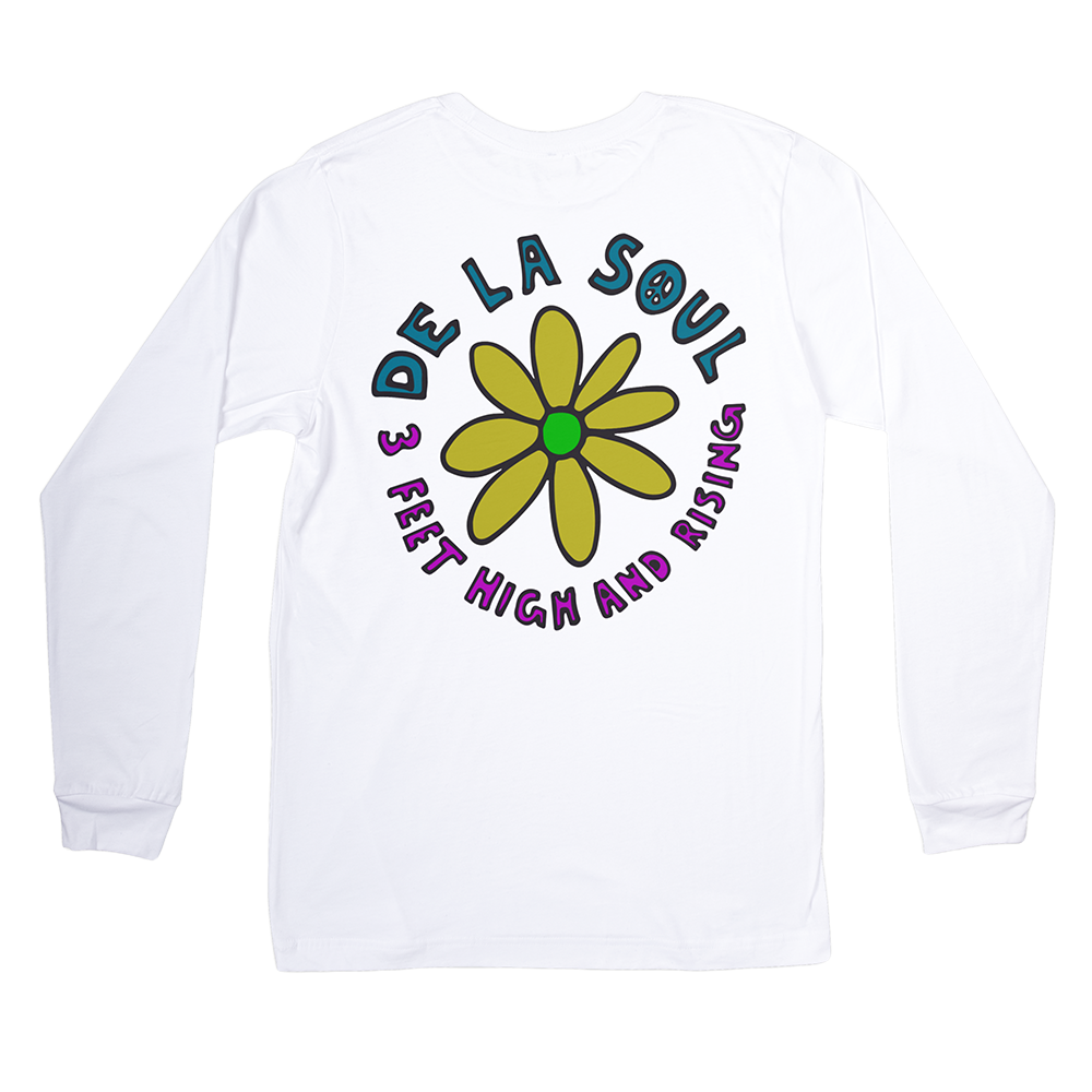3 Feet High and Rising Long Sleeve Back