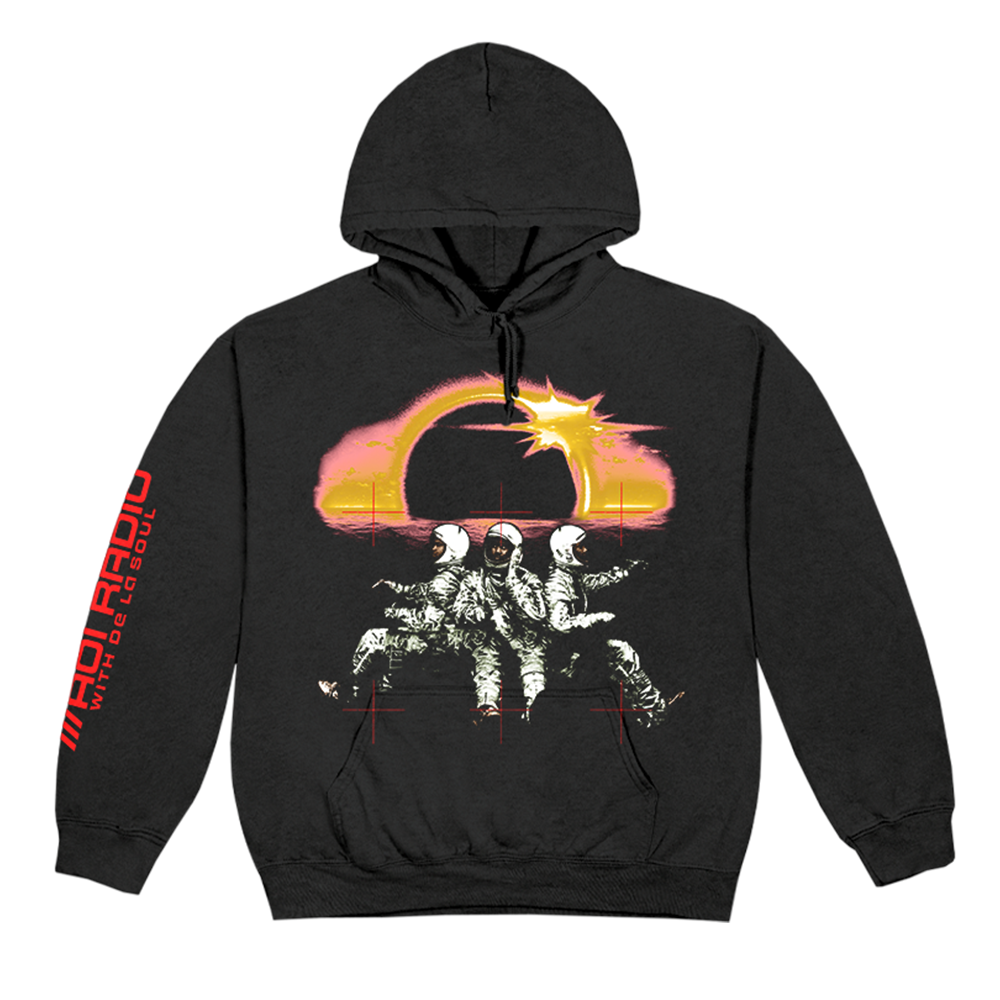 AOI Radio with De La Soul Black Hoodie