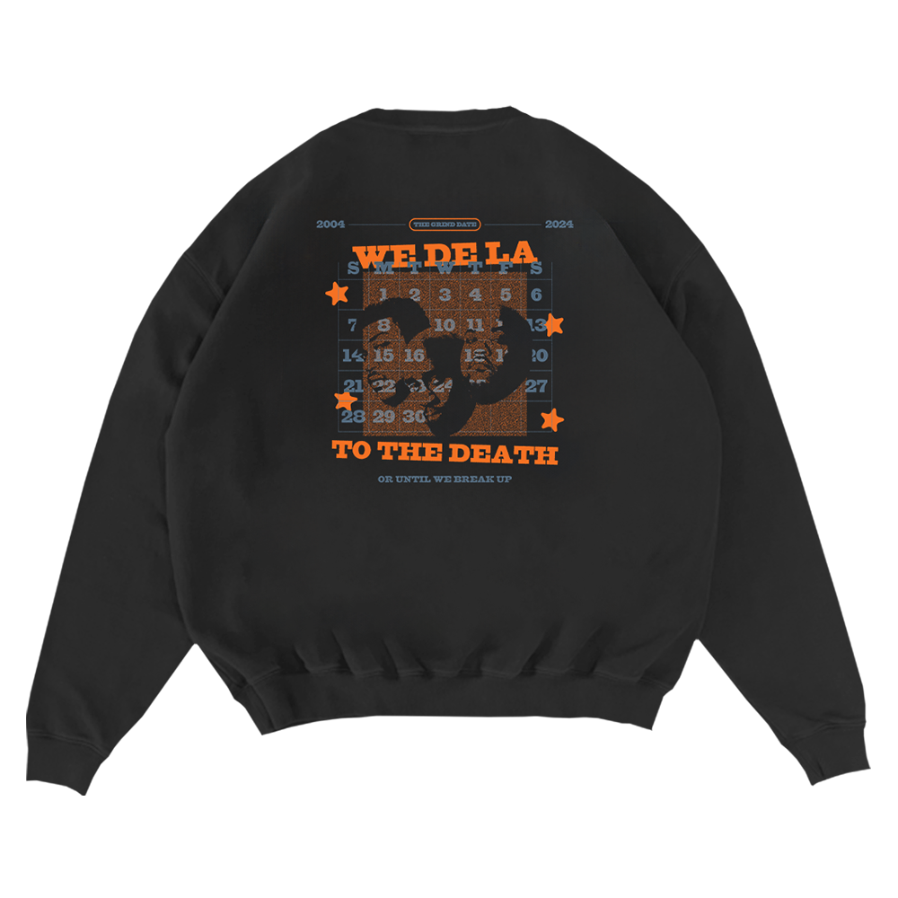 The Grind Date 20th Anniversary Crewneck Back